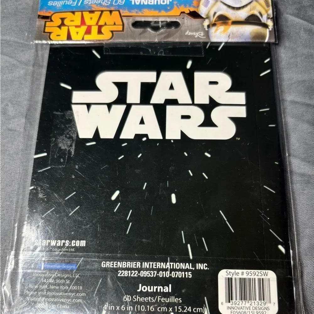 NEW Star Wars Journal 4 x 6 NWT